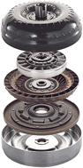 Exploded view of a typical Torque Converter